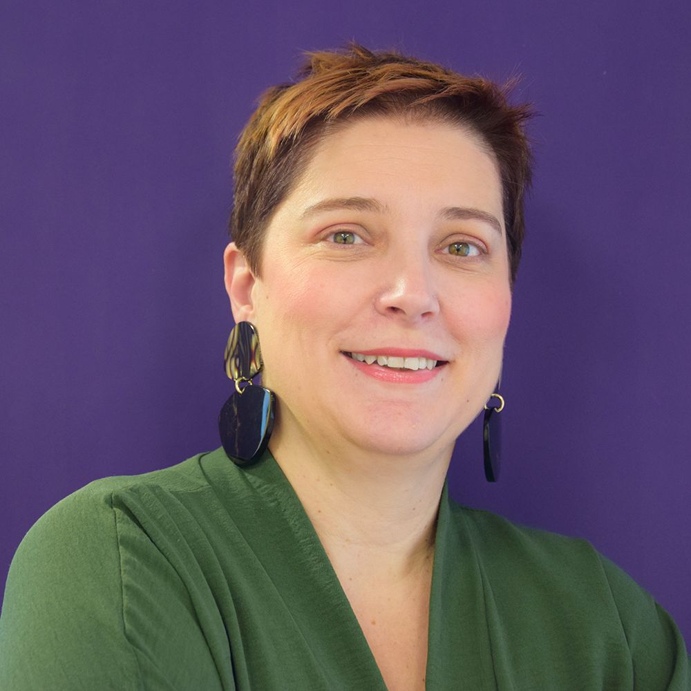 Portrait d'Audrey Cristante, graphiste et spécialiste du site vitrine à Lamagistère dans le Tarn-et-Garonne